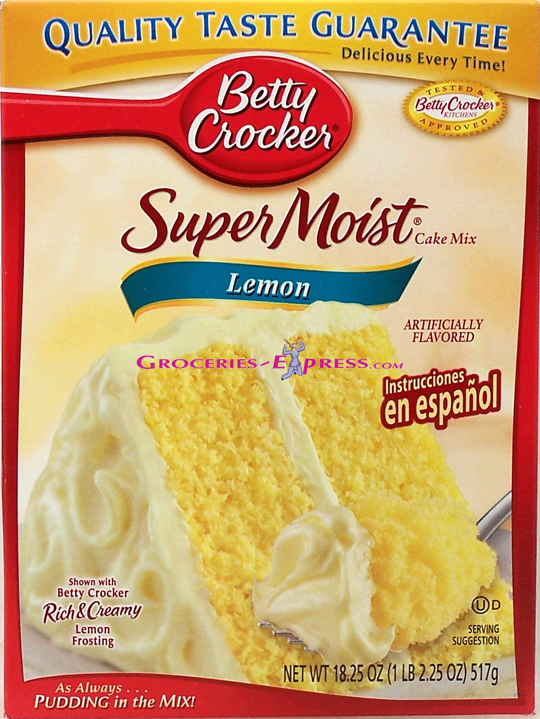 Betty Crocker&nbsp;Super Moist&nbsp;lemon cake mix Full-Size Picture